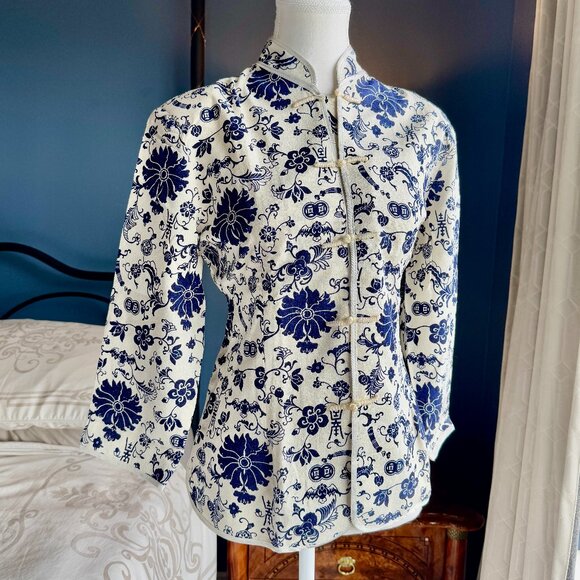 Chinese Mandarin Collar Light Jacket - Picture 2 of 14